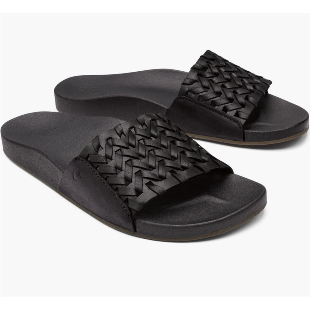 Olukai Kāmola Woven Slide Sandal